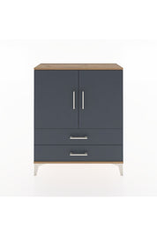 Arges Şifonyer 2 Raflı 2 Çekmeceli 2 Kapaklı 88x30x106 - S05M006V8A