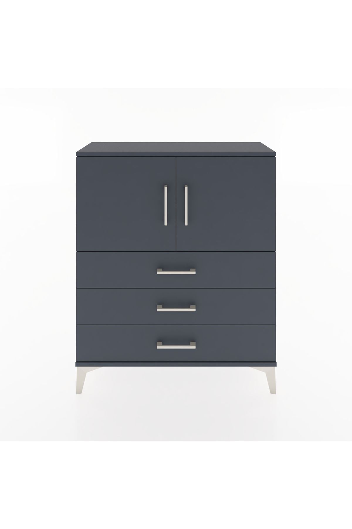 Arges Şifonyer 2 Raflı 3 Çekmeceli 2 Kapaklı 88x30x106 - S05M007V5A