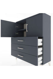 Arges Şifonyer 2 Raflı 3 Çekmeceli 2 Kapaklı 88x30x106 - S05M007V5A