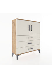 Arges Şifonyer 2 Raflı 3 Çekmeceli 2 Kapaklı 88x30x106 - S05M007V7A