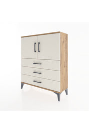 Arges Şifonyer 2 Raflı 3 Çekmeceli 2 Kapaklı 88x30x106 - S05M007V7A