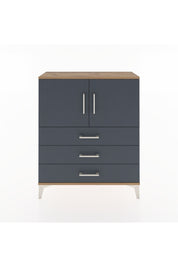 Arges Şifonyer 2 Raflı 3 Çekmeceli 2 Kapaklı 88x30x106 - S05M007V8A
