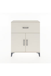 Arges Şifonyer Tek Raflı Tek Çekmeceli 2 Kapaklı 88x30x106 - S05M009V1A