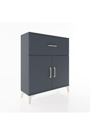Arges Şifonyer Tek Raflı Tek Çekmeceli 2 Kapaklı 88x30x106 - S05M009V5A