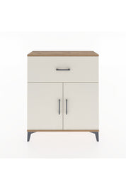 Arges Şifonyer Tek Raflı Tek Çekmeceli 2 Kapaklı 88x30x106 - S05M009V7A