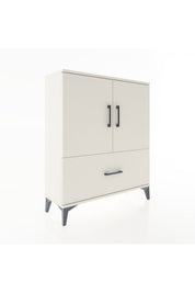 Arges Şifonyer 2 Raflı Tek Çekmeceli 2 Kapaklı 88x30x106 - S05M010V1A