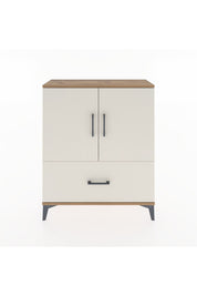 Arges Şifonyer 2 Raflı Tek Çekmeceli 2 Kapaklı 88x30x106 - S05M010V7A