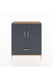 Arges Şifonyer 2 Raflı Tek Çekmeceli 2 Kapaklı 88x30x106 - S05M010V8A