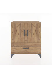 Arges Şifonyer 2 Raflı Tek Çekmeceli 2 Kapaklı 88x30x106 - S05M010V9A