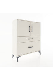 Arges Şifonyer 2 Raflı 2 Çekmeceli 2 Kapaklı 88x30x106 - S05M011V1A