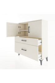 Arges Şifonyer 2 Raflı 2 Çekmeceli 2 Kapaklı 88x30x106 - S05M011V1A