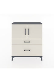 Arges Şifonyer 2 Raflı 2 Çekmeceli 2 Kapaklı 88x30x106 - S05M011V4A