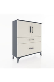 Arges Şifonyer 2 Raflı 2 Çekmeceli 2 Kapaklı 88x30x106 - S05M011V4A