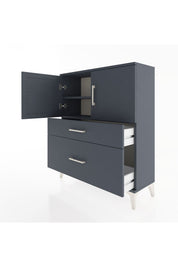 Arges Şifonyer 2 Raflı 2 Çekmeceli 2 Kapaklı 88x30x106 - S05M011V5A