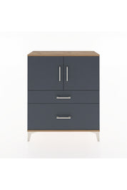 Arges Şifonyer 2 Raflı 2 Çekmeceli 2 Kapaklı 88x30x106 - S05M011V8A