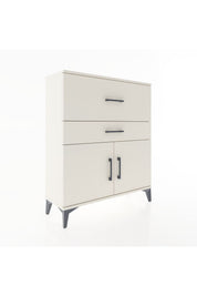 Arges Şifonyer Tek Raflı 2 Çekmeceli 2 Kapaklı 88x30x106 - S05M012V1A