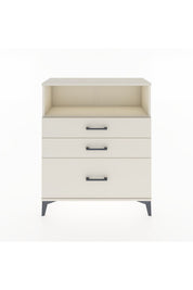 Arges Şifonyer Tek Raflı 3 Çekmeceli 88x30x106 - S05M013V1A