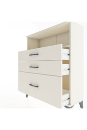 Arges Şifonyer Tek Raflı 3 Çekmeceli 88x30x106 - S05M013V1A