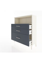 Arges Şifonyer Tek Raflı 3 Çekmeceli 88x30x106 - S05M013V2A