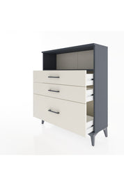 Arges Şifonyer Tek Raflı 3 Çekmeceli 88x30x106 - S05M013V4A