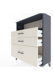 Arges Şifonyer Tek Raflı 3 Çekmeceli 88x30x106 - S05M013V4A