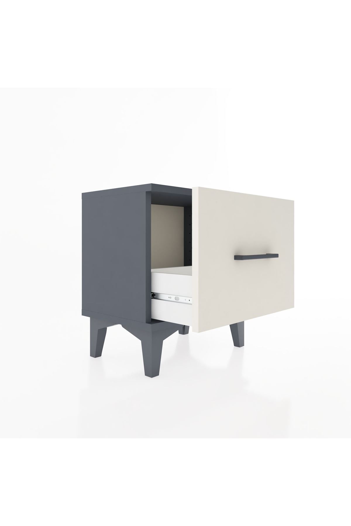 Arges Komodin Tek Çekmeceli 44x30x48 - S06M001V4A