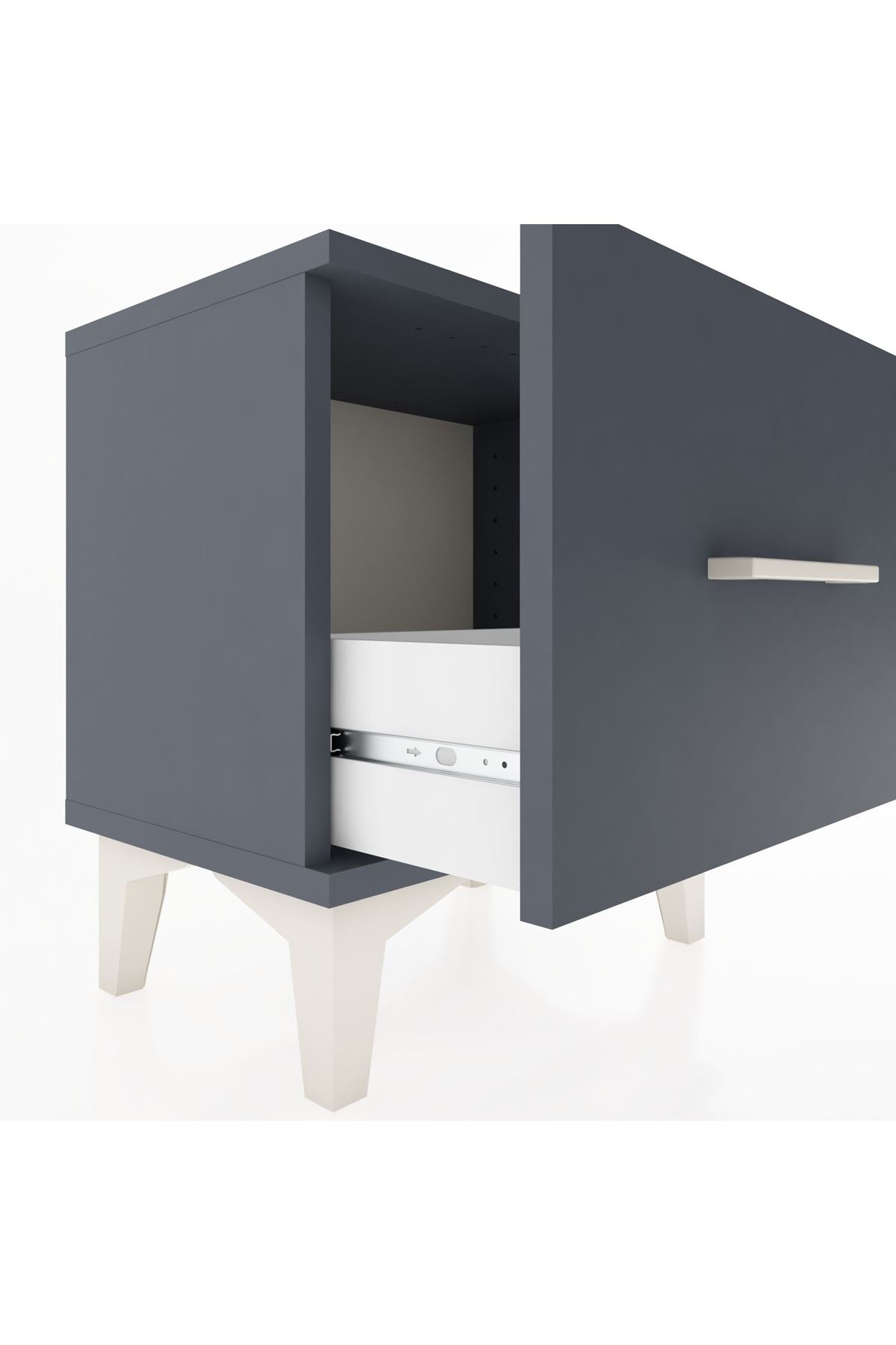 Arges Komodin Tek Çekmeceli 44x30x48 - S06M001V5A