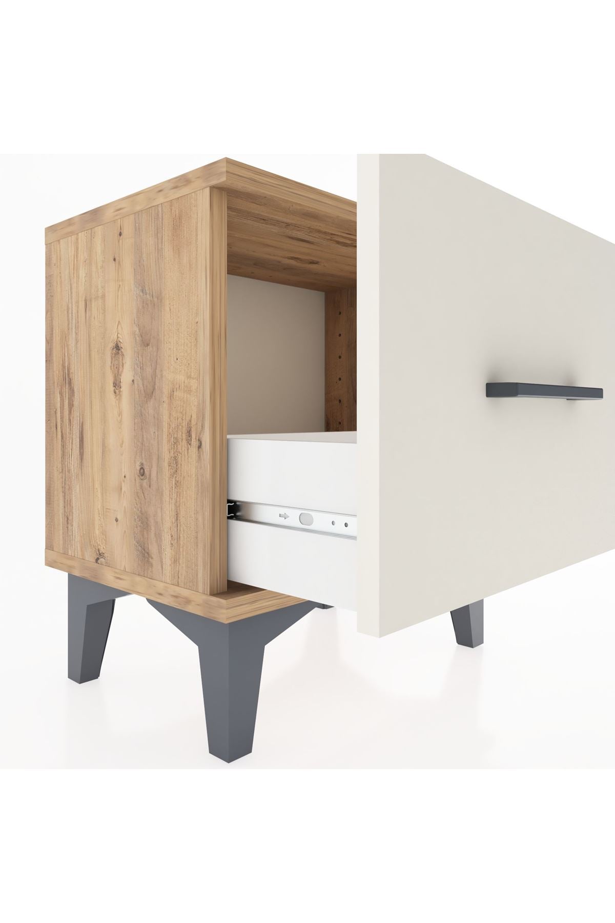 Arges Komodin Tek Çekmeceli 44x30x48 - S06M001V7A