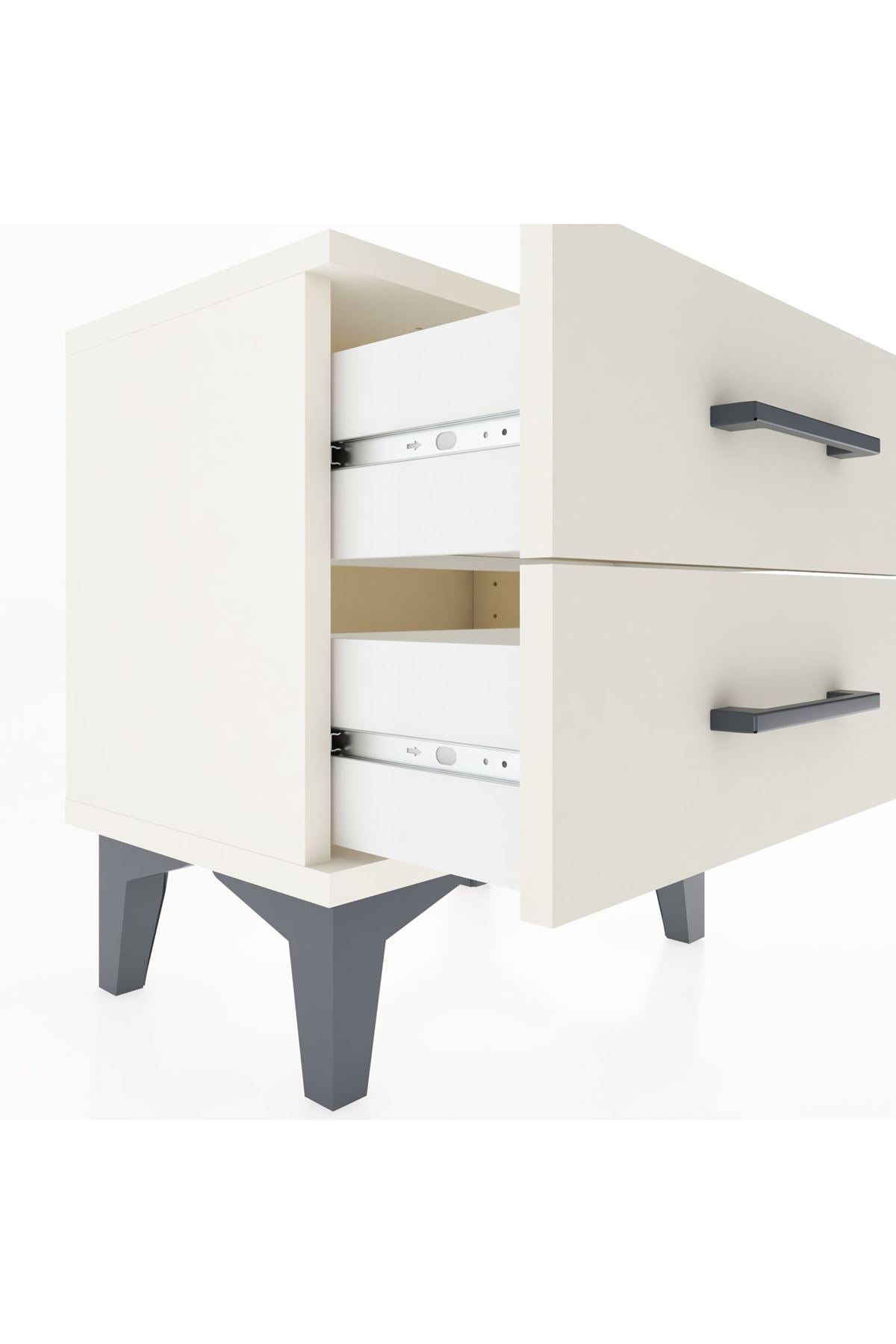 Arges Komodin 2 Çekmeceli 44x30x48 - S06M002V1A