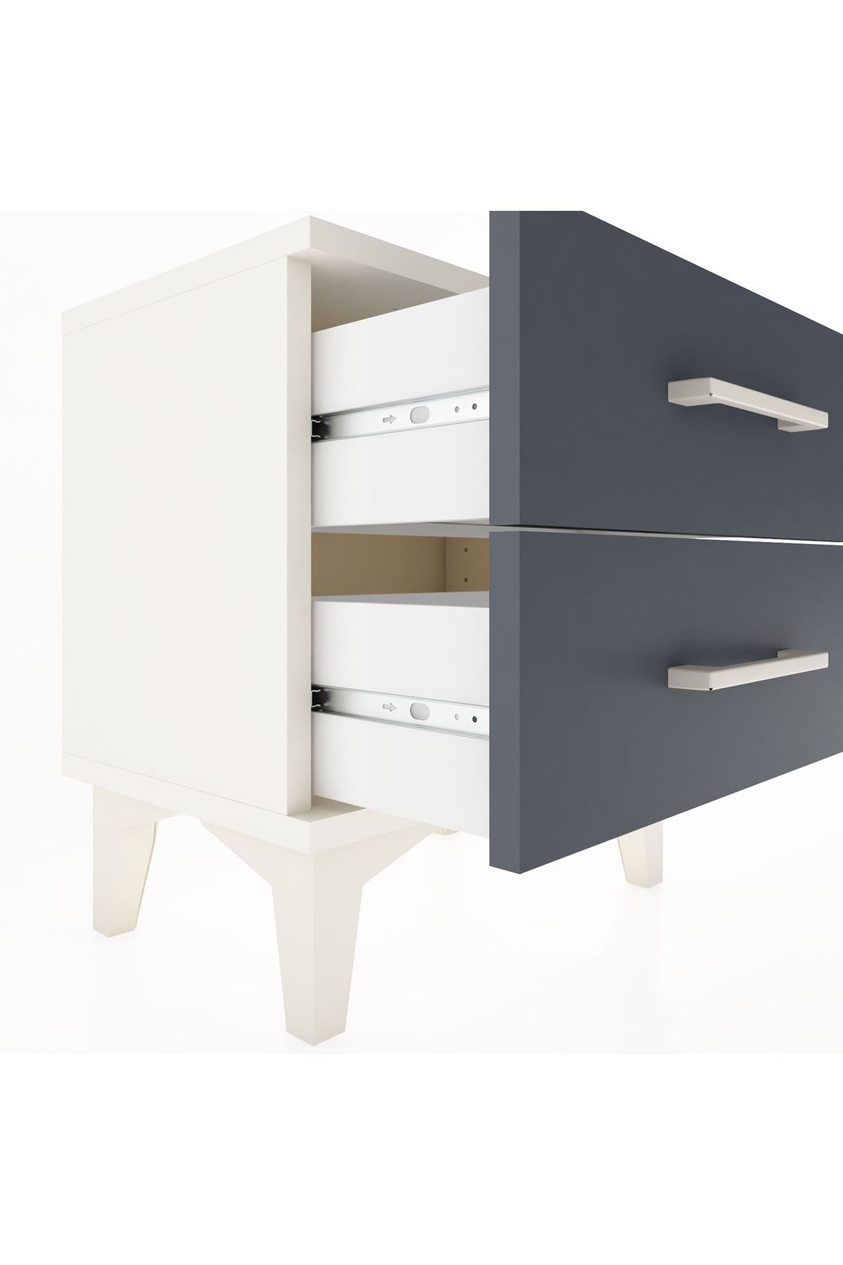 Arges Komodin 2 Çekmeceli 44x30x48 - S06M002V2A