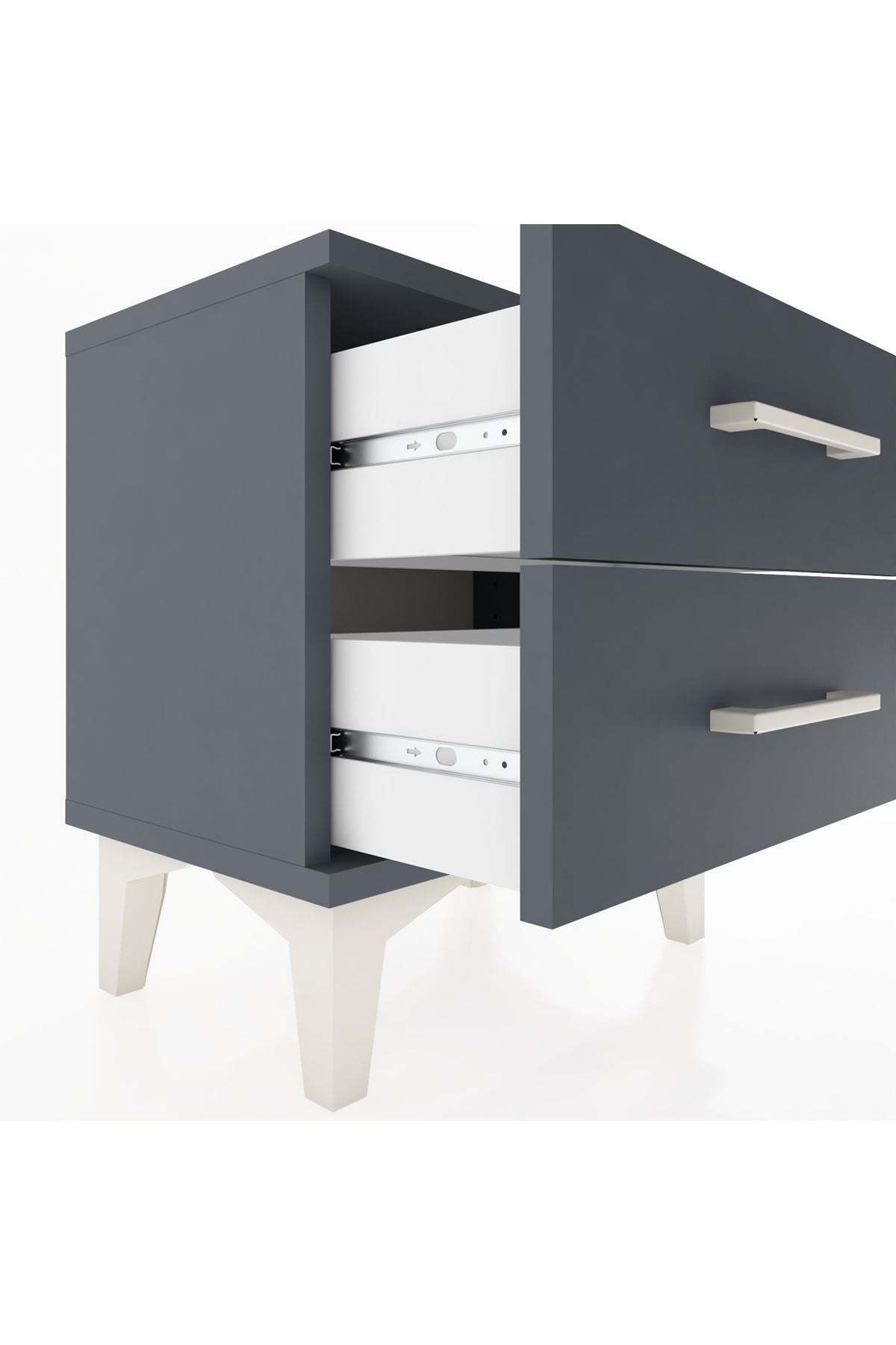 Arges Komodin 2 Çekmeceli 44x30x48 - S06M002V5A