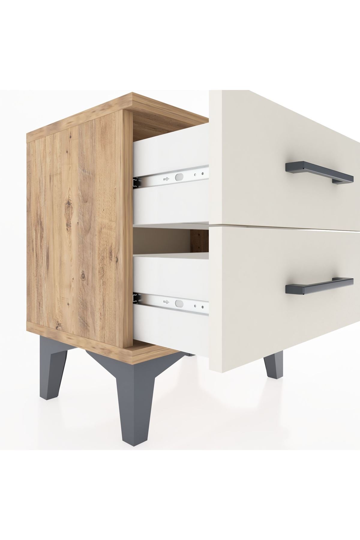 Arges Komodin 2 Çekmeceli 44x30x48 - S06M002V7A