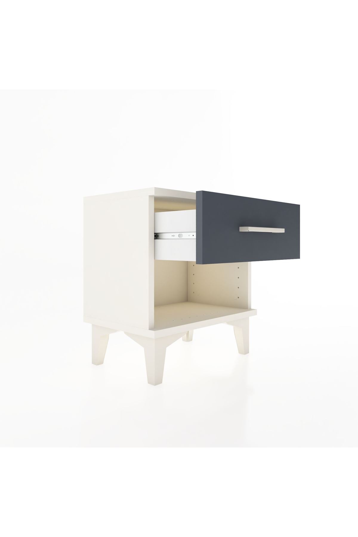 Arges Komodin Tek Çekmeceli 44x30x48 - S06M003V2A