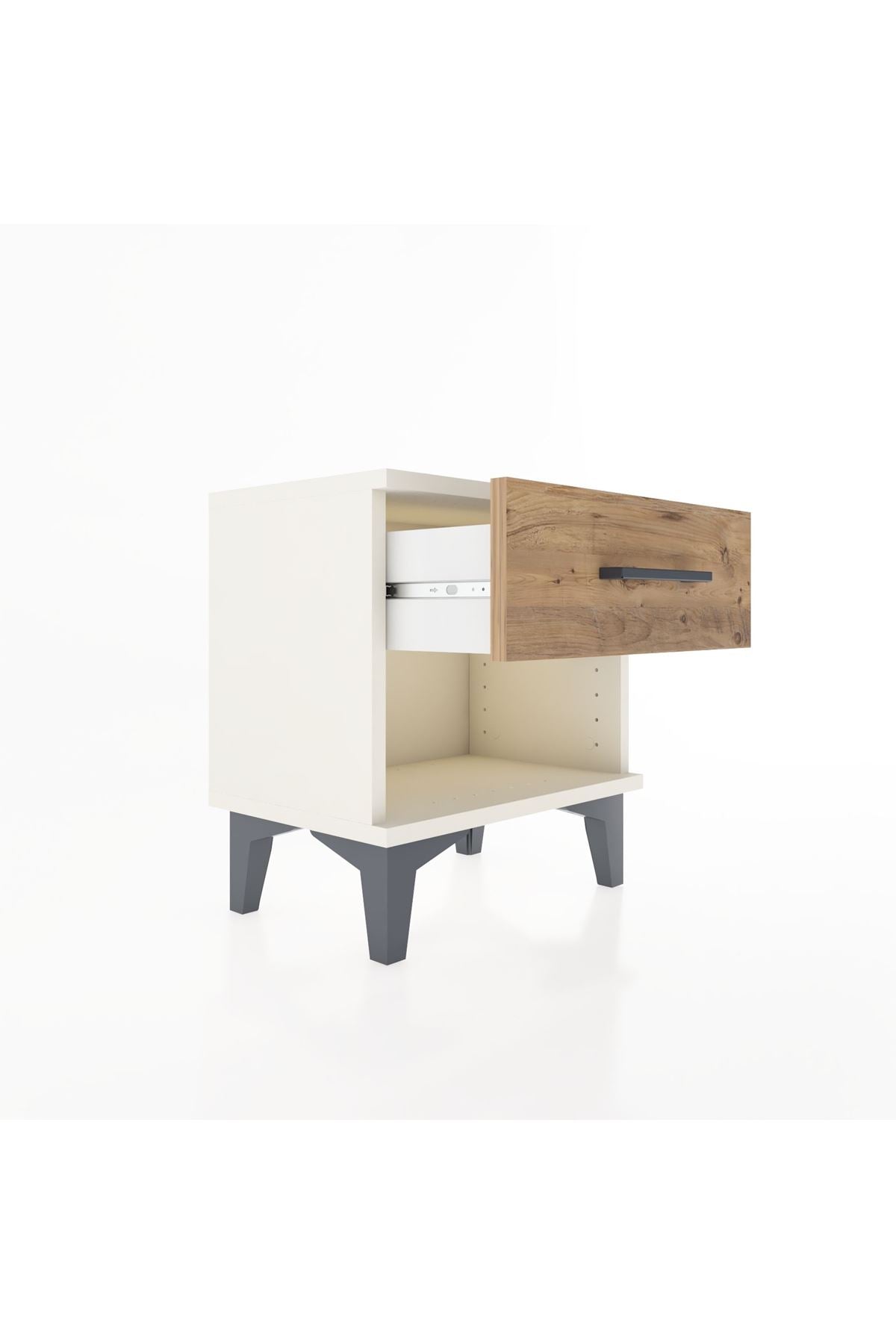 Arges Komodin Tek Çekmeceli 44x30x48 - S06M003V3A