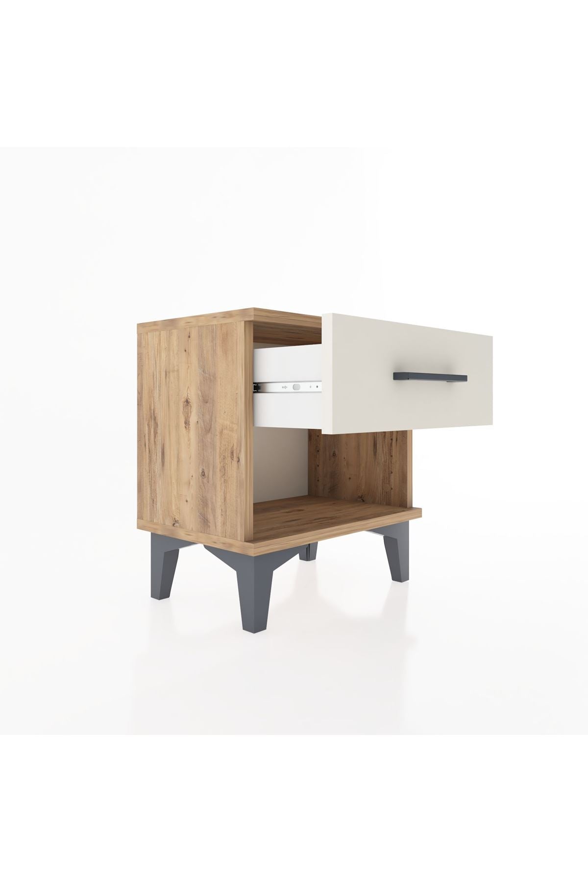 Arges Komodin Tek Çekmeceli 44x30x48 - S06M003V7A
