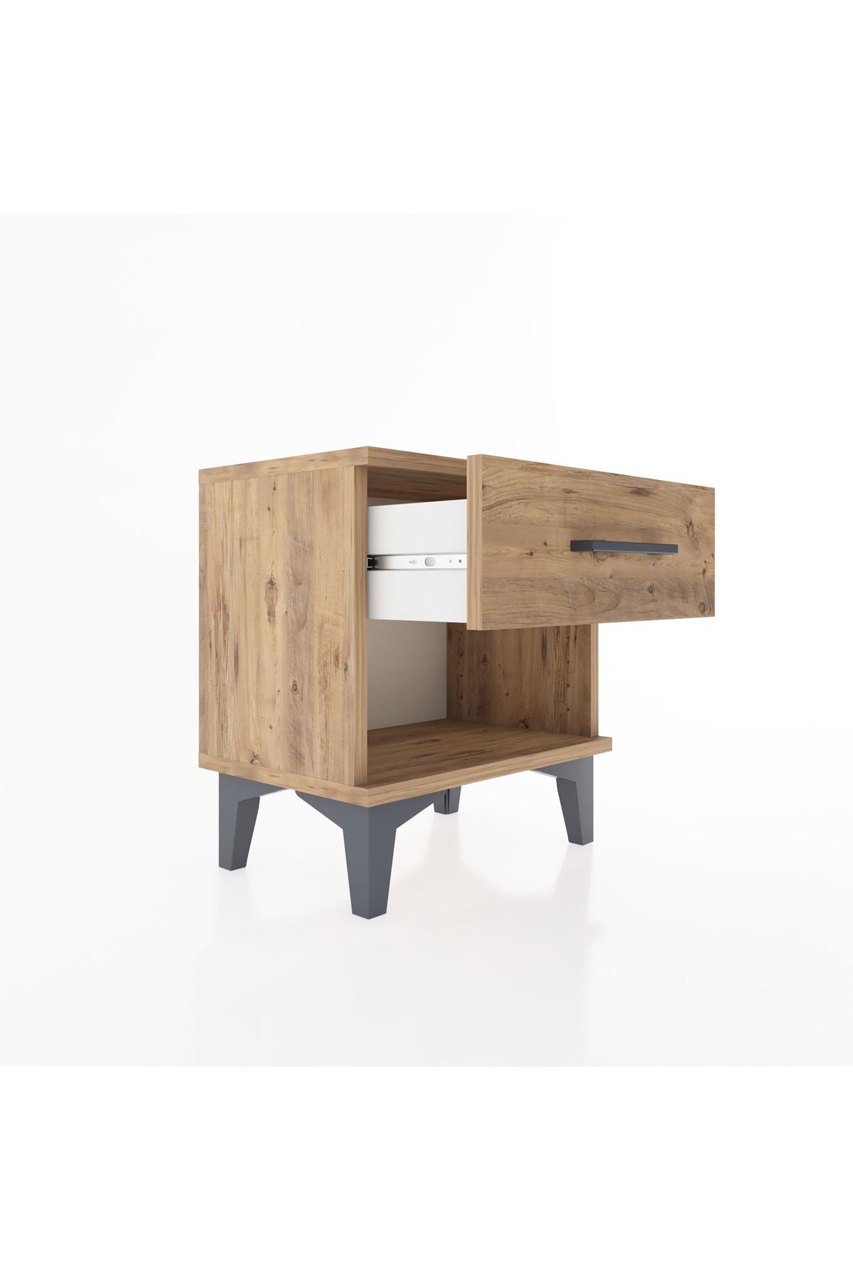 Arges Komodin Tek Çekmeceli 44x30x48 - S06M003V9A