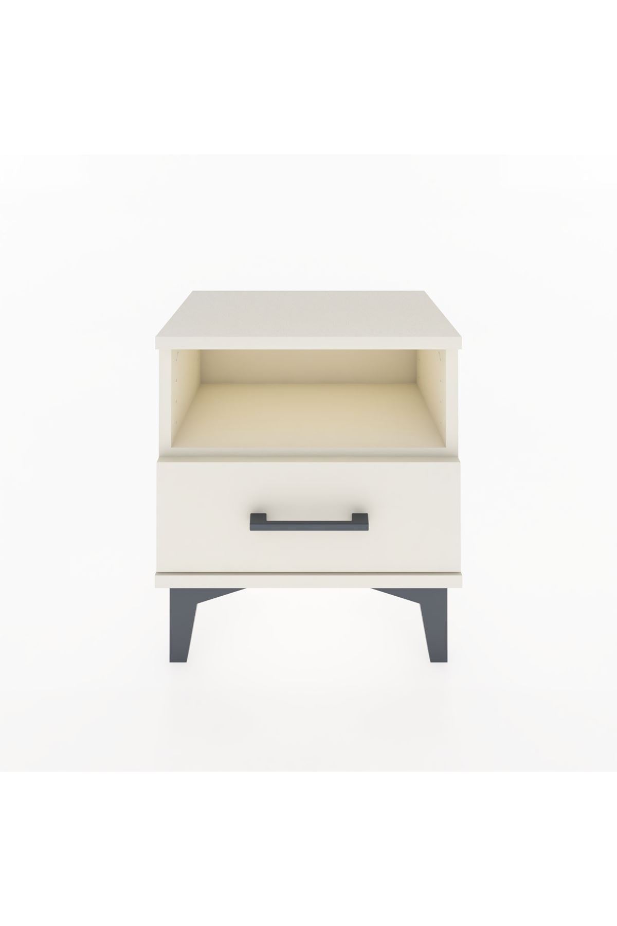 Arges Komodin Tek Raflı Tek Çekmeceli 44x30x48 - S06M004V1A