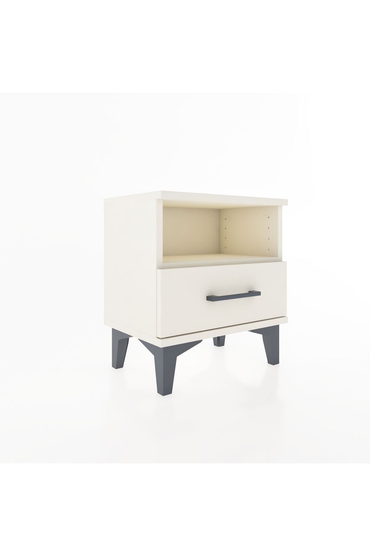 Arges Komodin Tek Raflı Tek Çekmeceli 44x30x48 - S06M004V1A