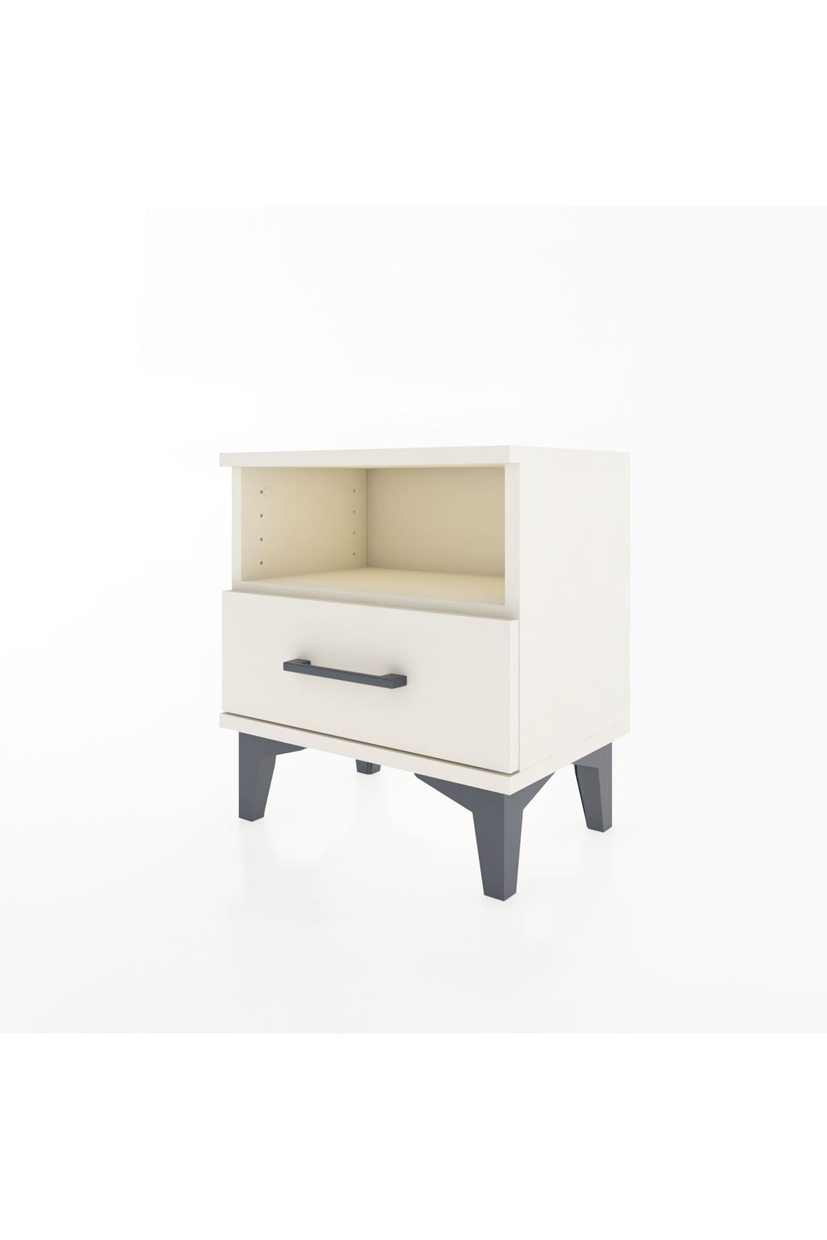 Arges Komodin Tek Raflı Tek Çekmeceli 44x30x48 - S06M004V1A