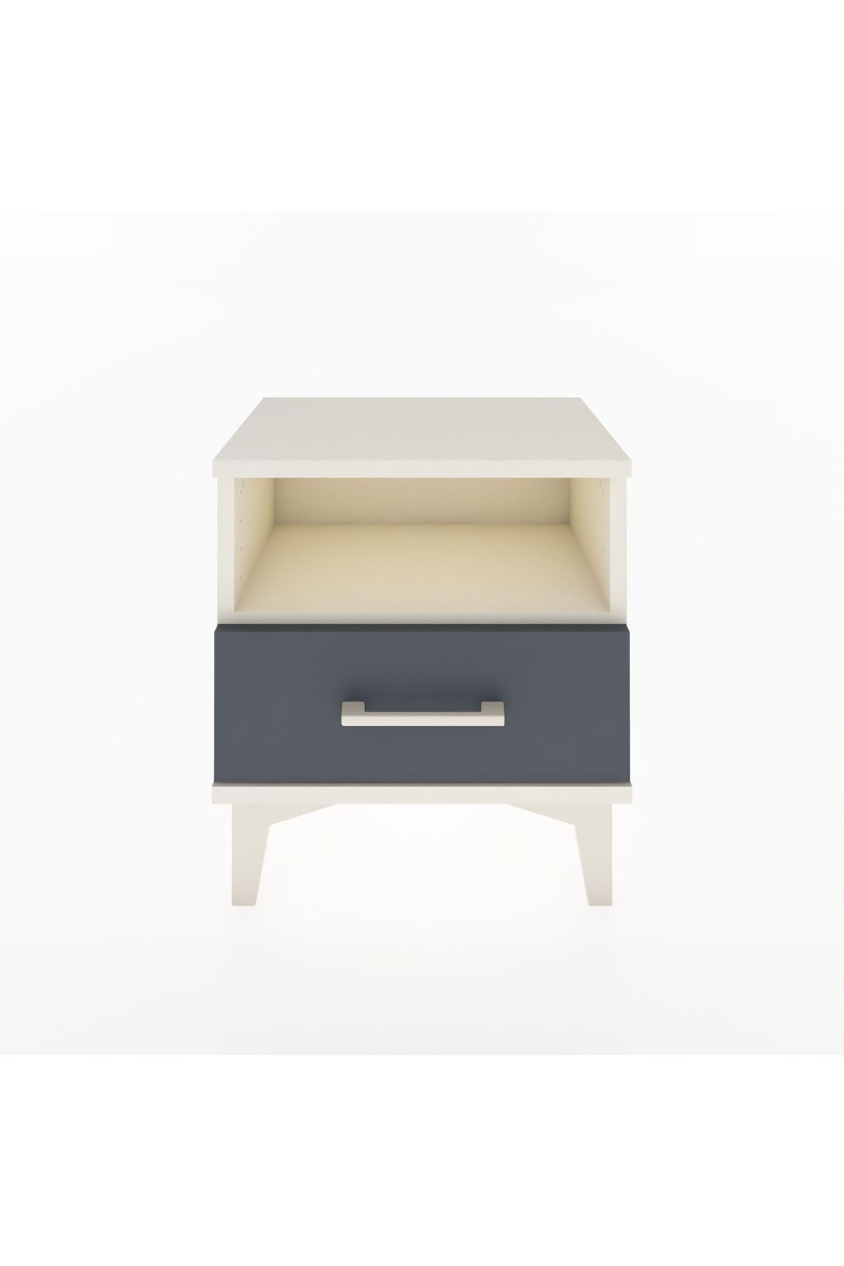 Arges Komodin Tek Raflı Tek Çekmeceli 44x30x48 - S06M004V2A