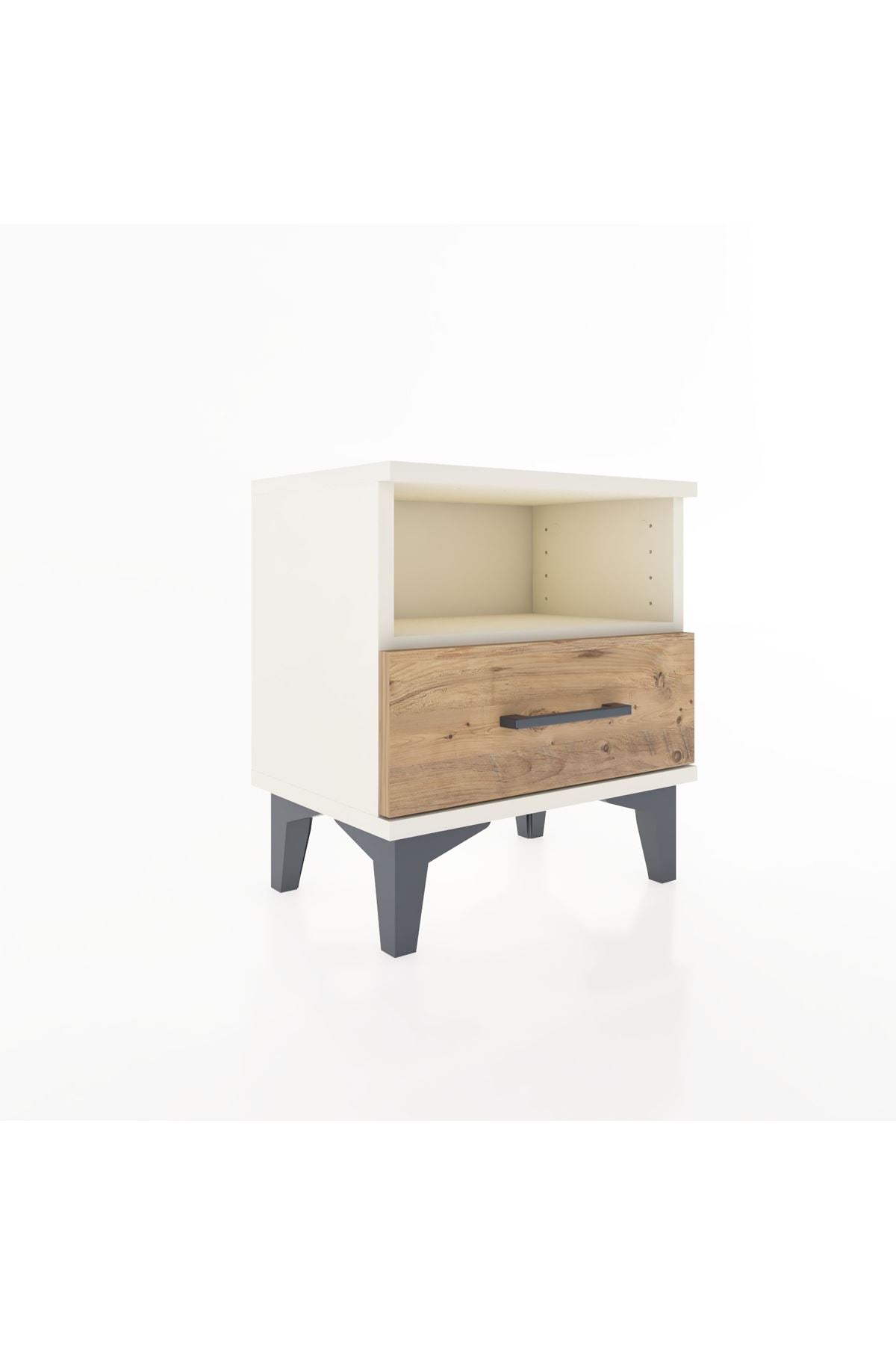 Arges Komodin Tek Raflı Tek Çekmeceli 44x30x48 - S06M004V3A