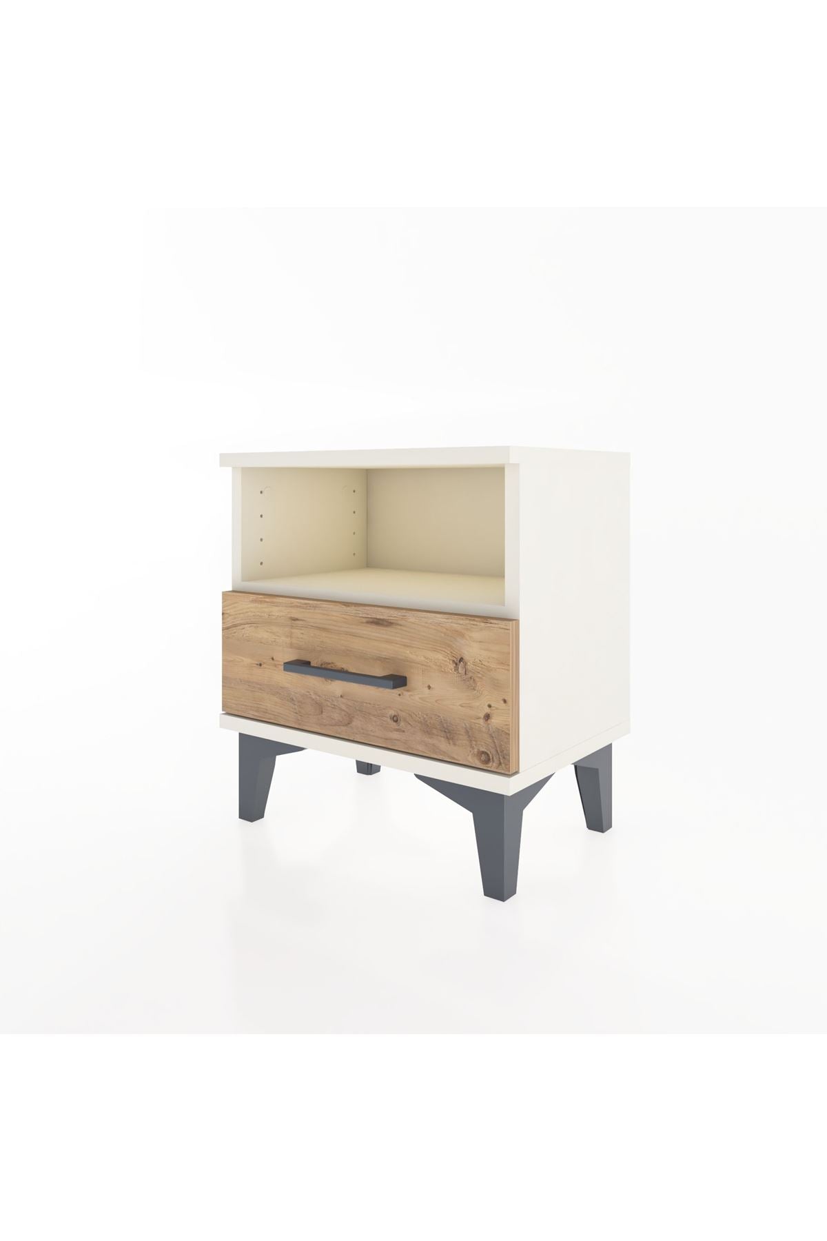 Arges Komodin Tek Raflı Tek Çekmeceli 44x30x48 - S06M004V3A