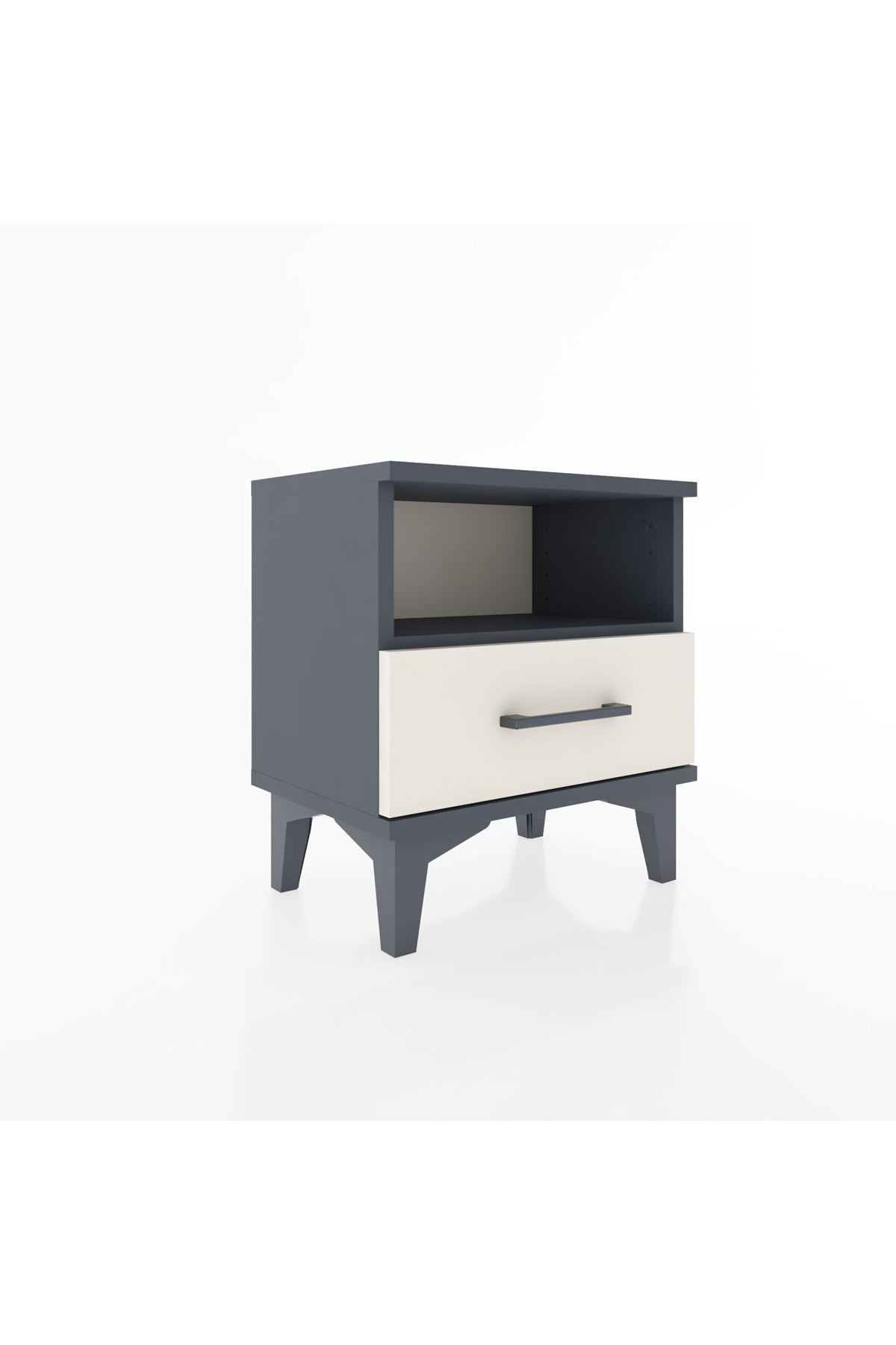 Arges Komodin Tek Raflı Tek Çekmeceli 44x30x48 - S06M004V4A