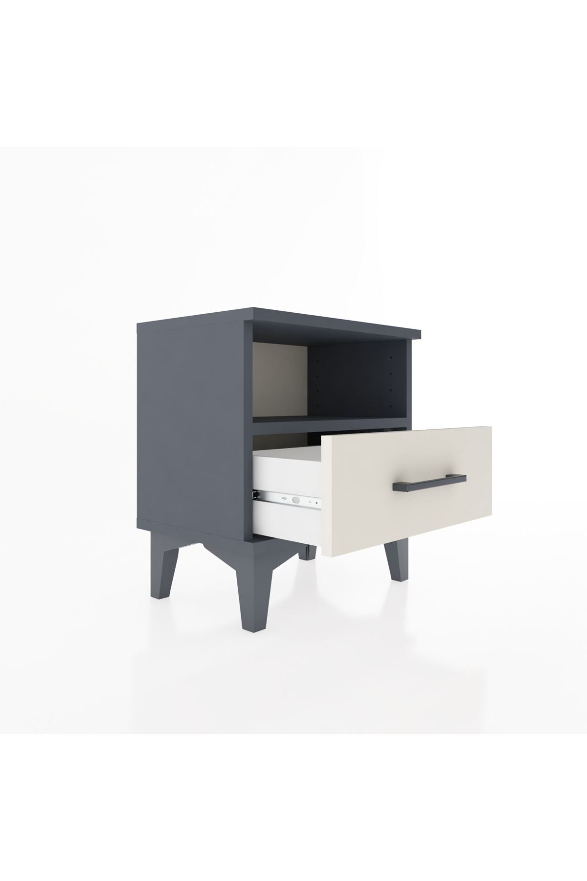 Arges Komodin Tek Raflı Tek Çekmeceli 44x30x48 - S06M004V4A