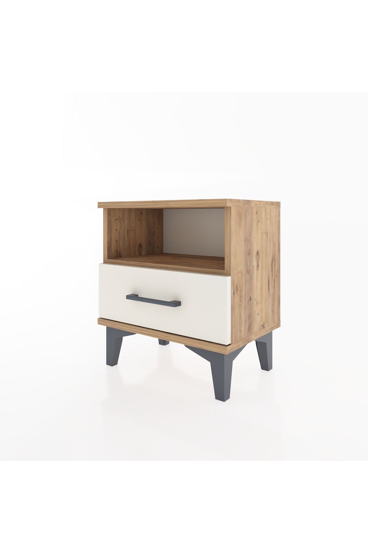 Arges Komodin Tek Raflı Tek Çekmeceli 44x30x48 - S06M004V7A
