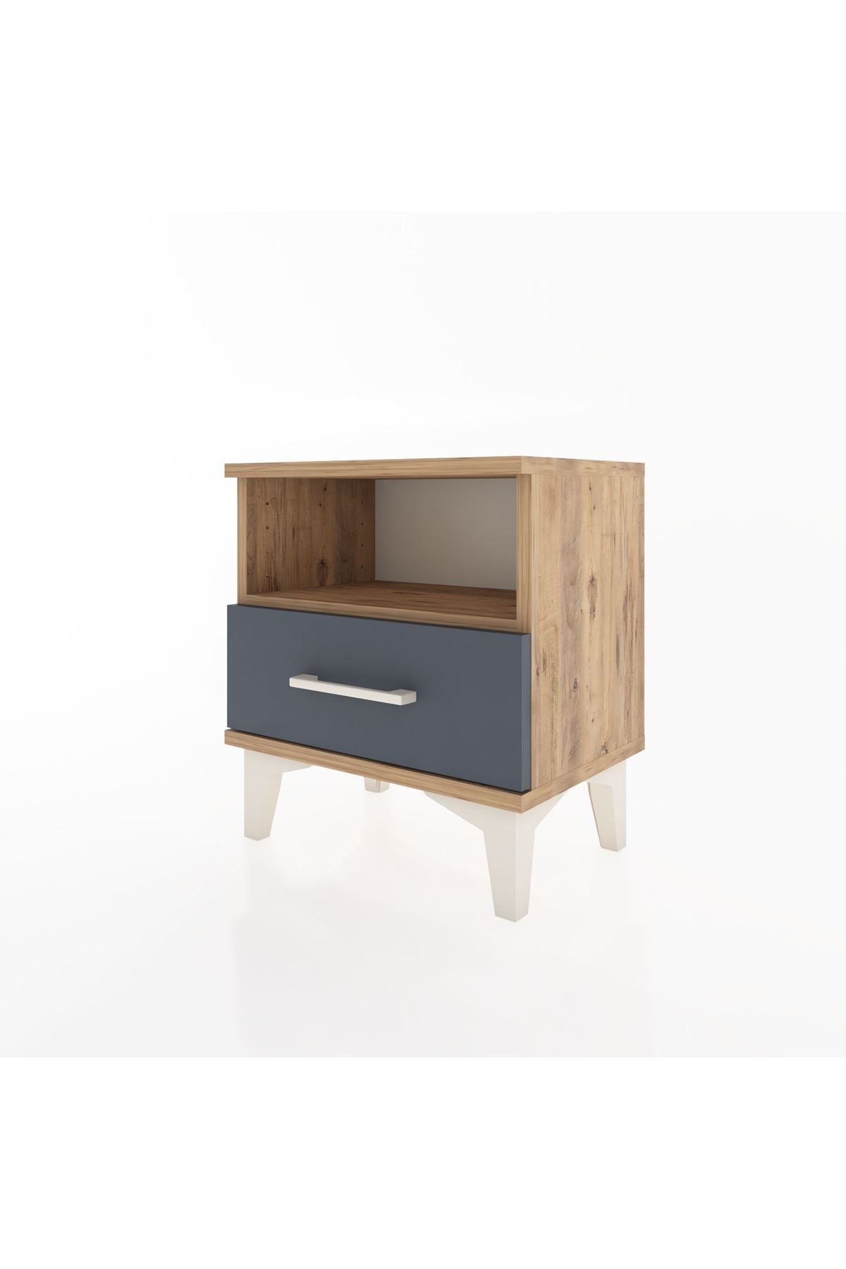 Arges Komodin Tek Raflı Tek Çekmeceli 44x30x48 - S06M004V8A