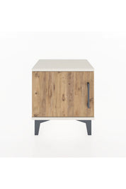Arges Komodin Tek Raflı Tek Kapaklı 44x30x48 - S06M006V3A