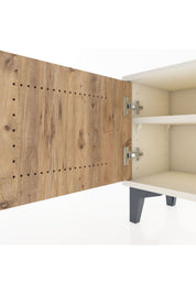 Arges Komodin Tek Raflı Tek Kapaklı 44x30x48 - S06M006V3A