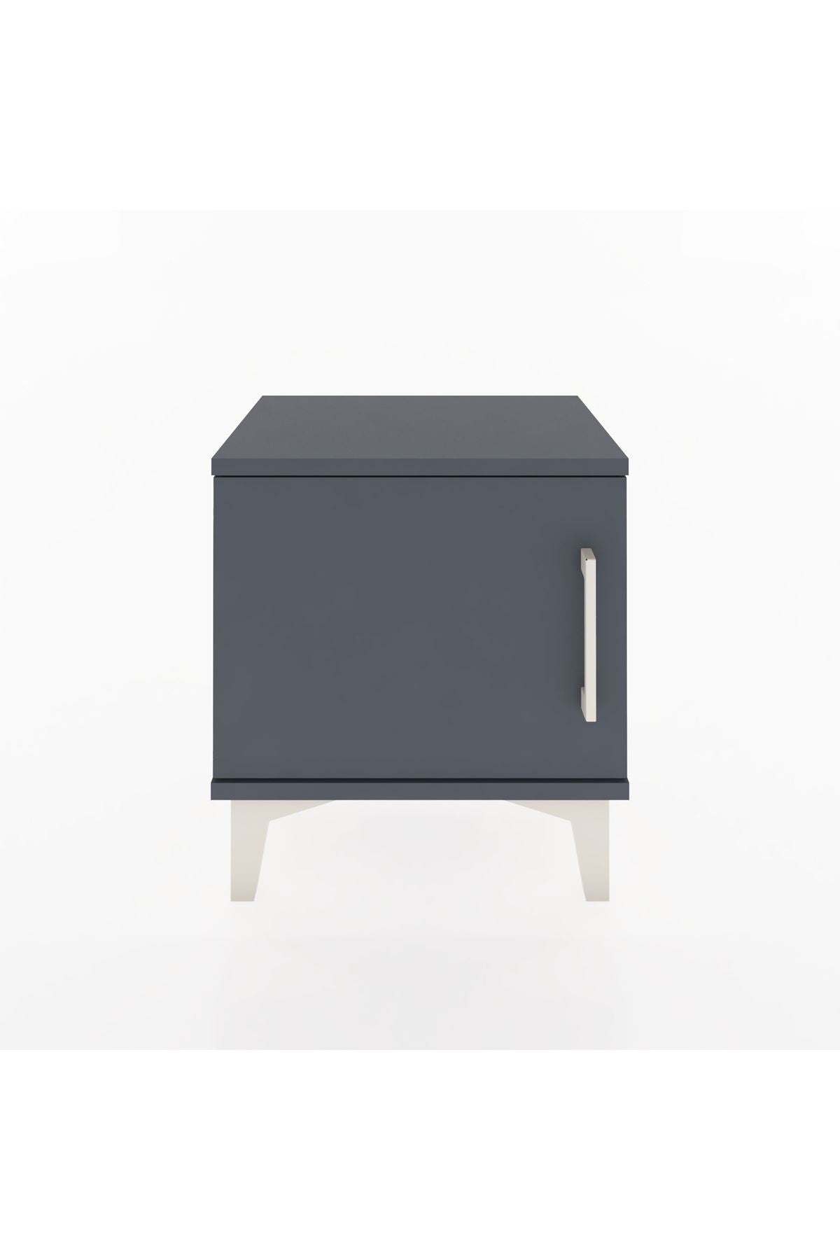 Arges Komodin Tek Raflı Tek Kapaklı 44x30x48 - S06M006V5A