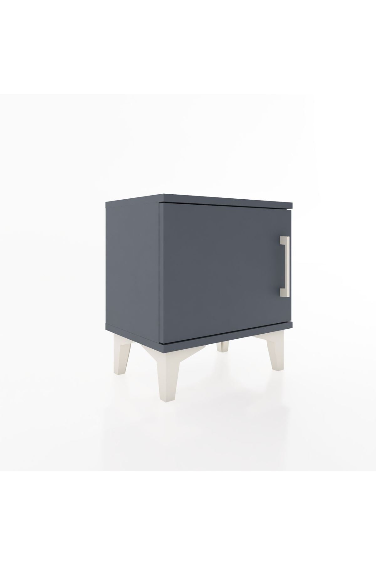 Arges Komodin Tek Raflı Tek Kapaklı 44x30x48 - S06M006V5A